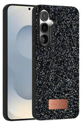 Onegif Samsung Galaxy S25 Bright Simli Kapak - Siyah 1