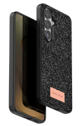 Onegif Samsung Galaxy S26 Bright Simli Kapak - Siyah 1
