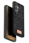 Onegif Samsung Galaxy S26 Ultra Bright Simli Kapak - Siyah 1