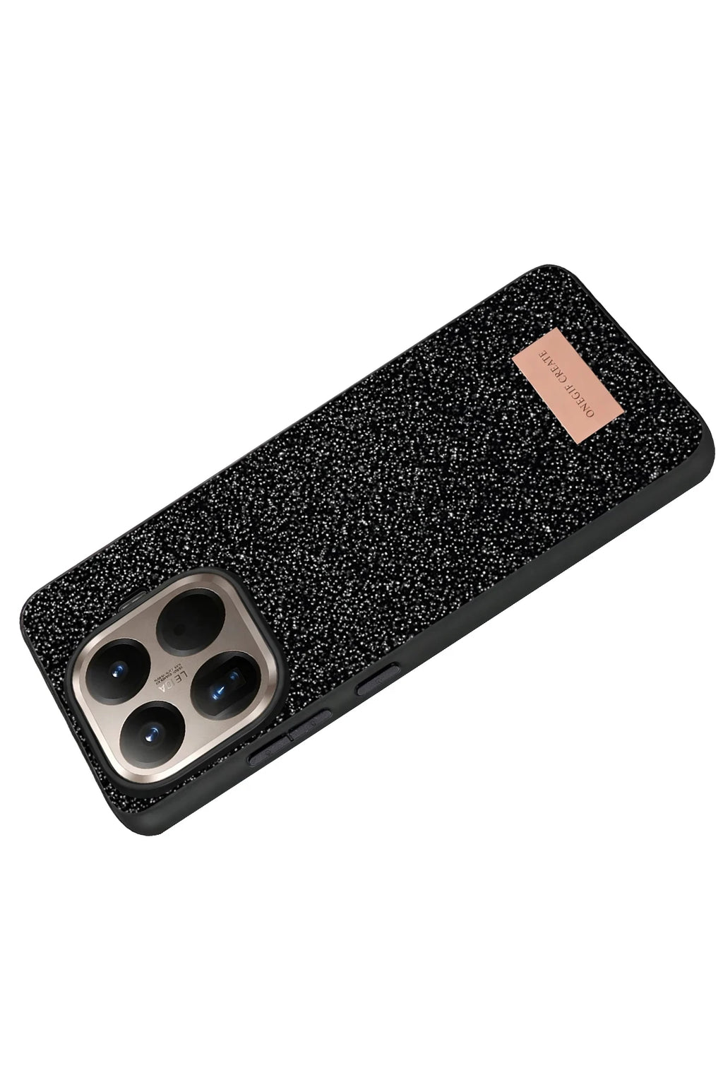 Onegif Xiaomi Mi 15T Pro Bright Simli Kapak - Siyah 4