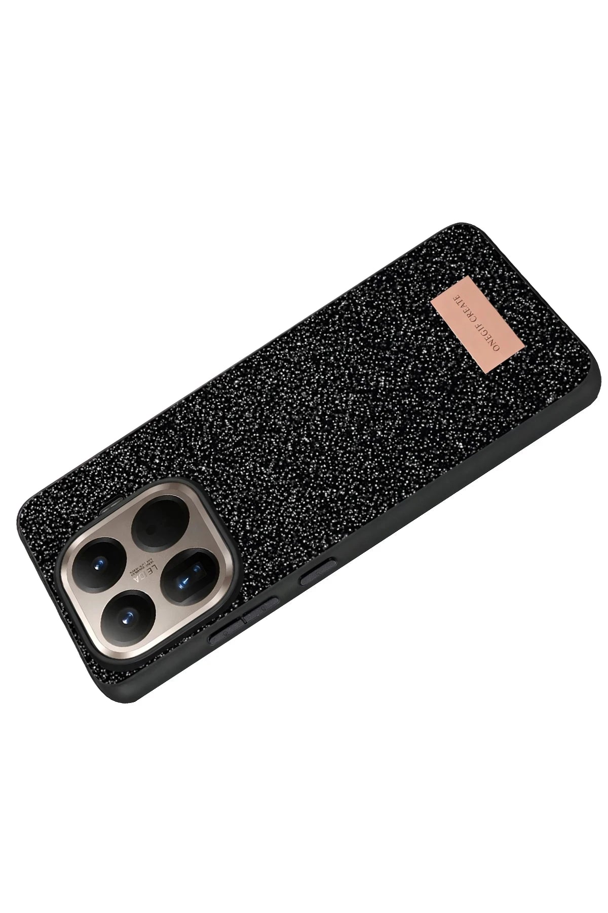 Onegif Xiaomi Mi 15T Pro Bright Simli Kapak - Siyah 4
