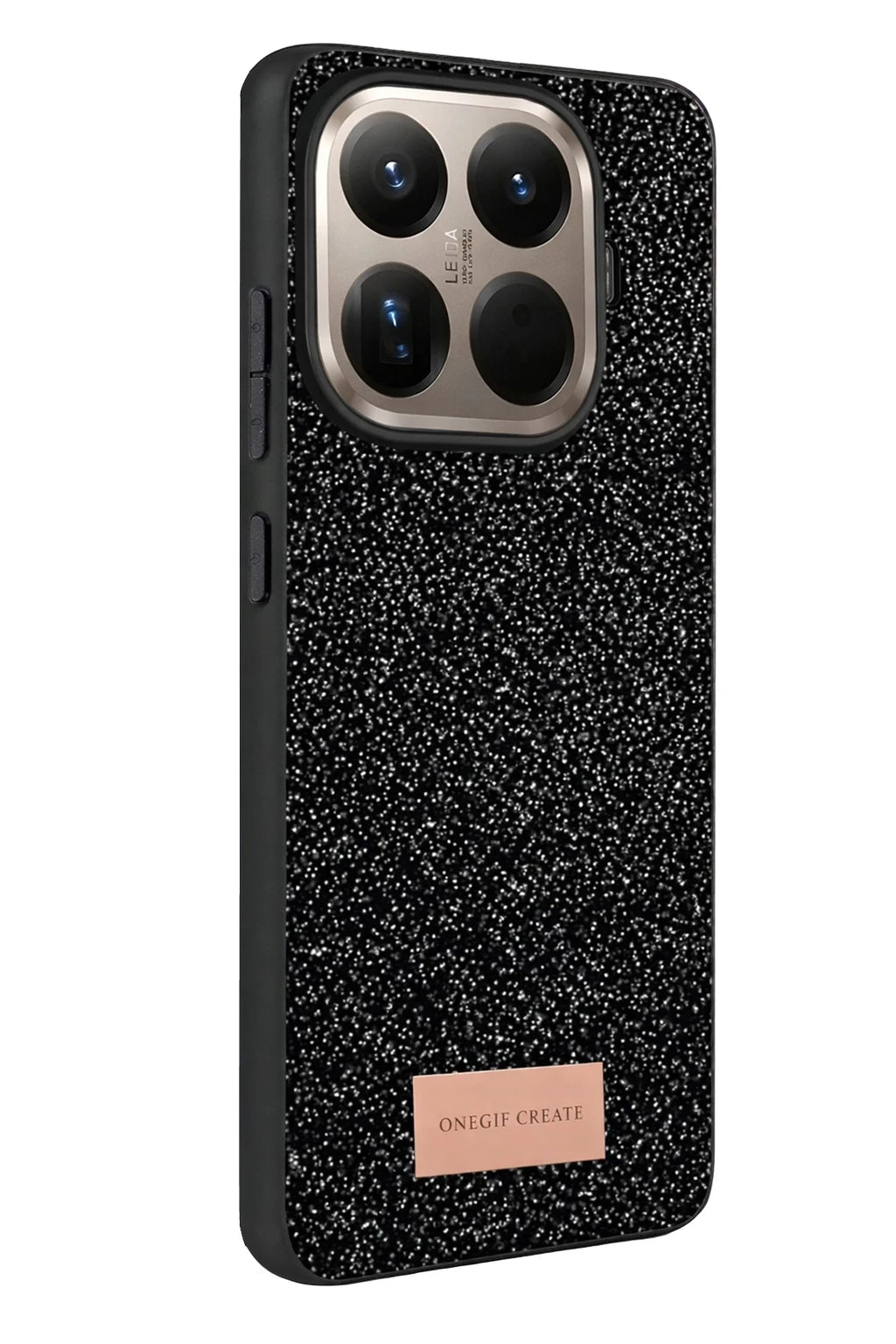 Onegif Xiaomi Mi 15T Pro Bright Simli Kapak - Siyah 3