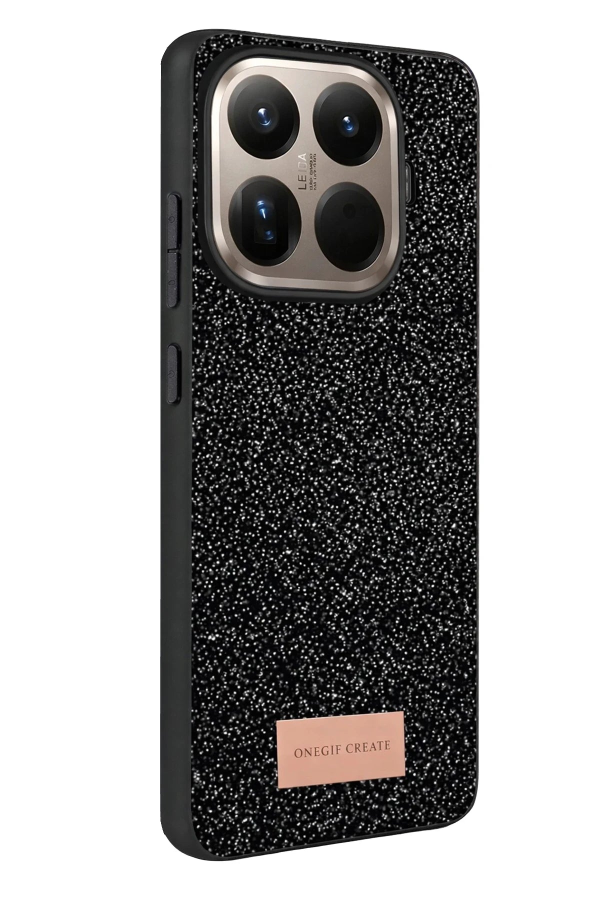 Onegif Xiaomi Mi 15T Pro Bright Simli Kapak - Siyah 3