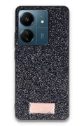 Onegif Xiaomi Redmi 13C Bright Simli Kapak - Siyah 1