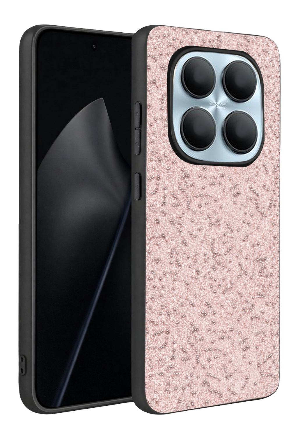 Onegif Xiaomi Redmi Note 15 4G Bright Simli Kapak - Pembe 1
