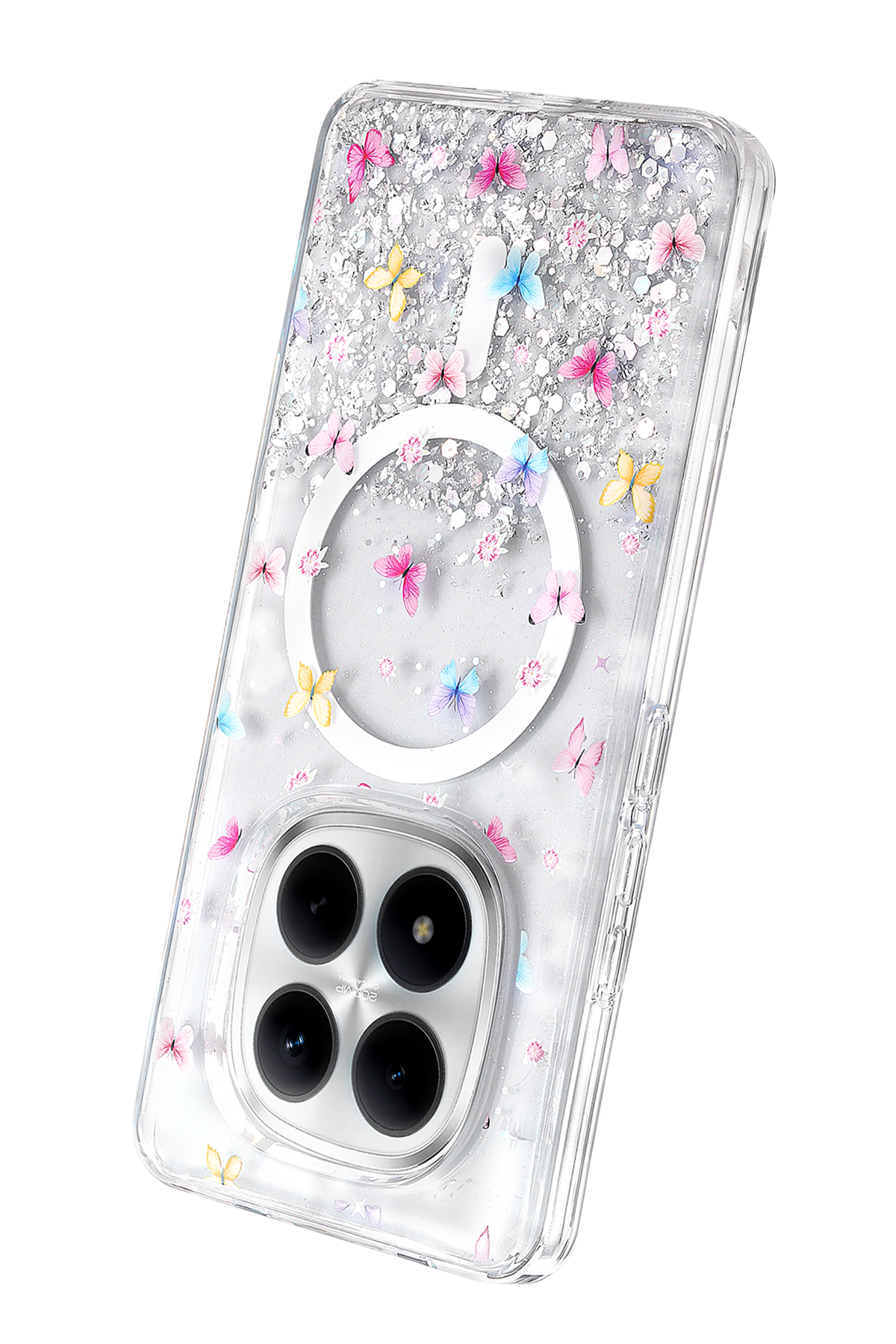 Onegif Xiaomi Redmi Note 15 Pro 4G Misk Simli Magsafe Kapak - Desen 4 3