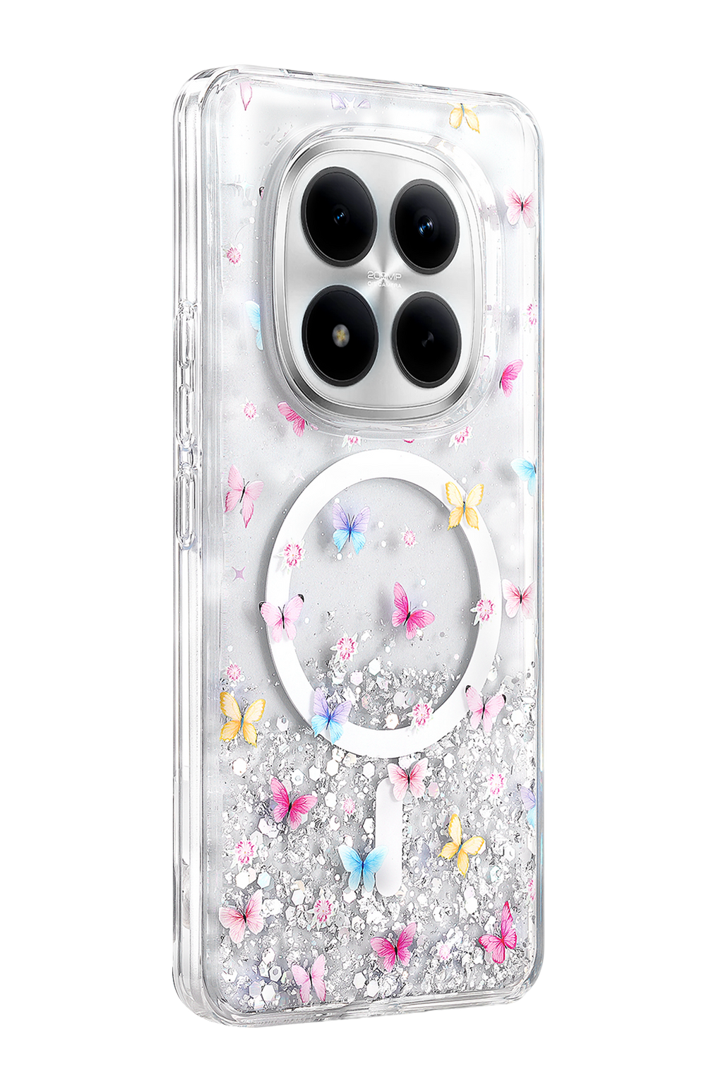 Onegif Xiaomi Redmi Note 15 Pro 5G Misk Simli Magsafe Kapak - Desen 4 2