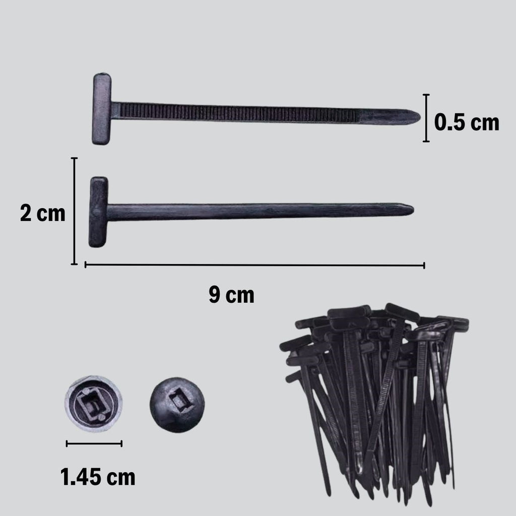 Plastik Bağlantı Elemanları 30lu Set (5538) 5
