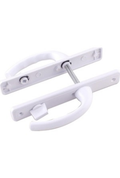 POŞETLİ BANYO-WC - KİLİTLİ BEYAZ PVC KAPI KOLU (5538) 1