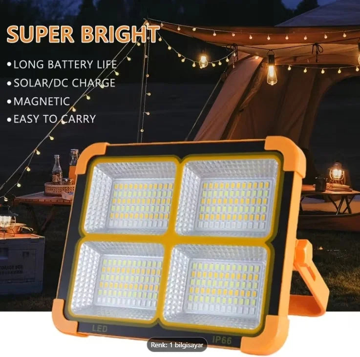 ProKAMA Ledli Solar Projektör 100W BK-100W (5538) 4