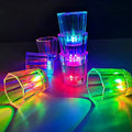Renkli Led Parlayan Fiber Optik Glow Işıklı Bardak 5,5 x 5,5 cm (5538) 1