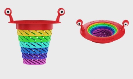 Renkli 6 Kademeli Lavabo Süzgeci 3