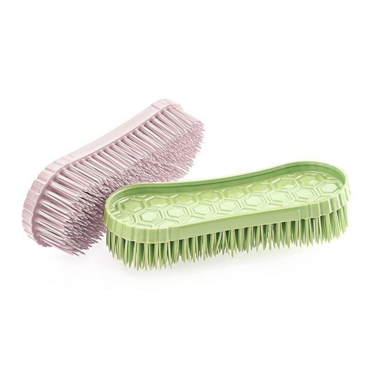 Sert Plastik Elbise, Halı Yıkama Temizleme Silme Fırçası TP-111 (5538) 2