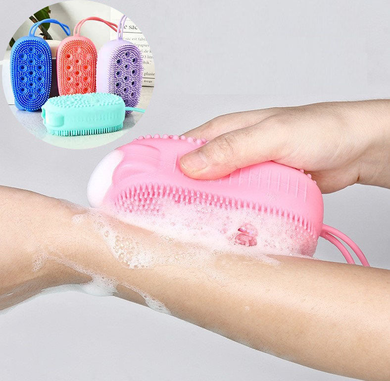 Süngerli Silikon Banyo Kesesi 1