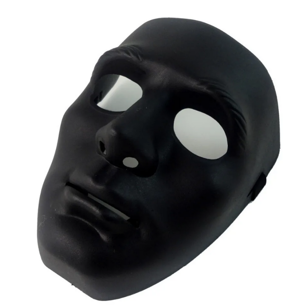 Siyah Renk Hip Hop Anonim Jabbawockeez Dans Maskesi 18x19 cm (5538) 5