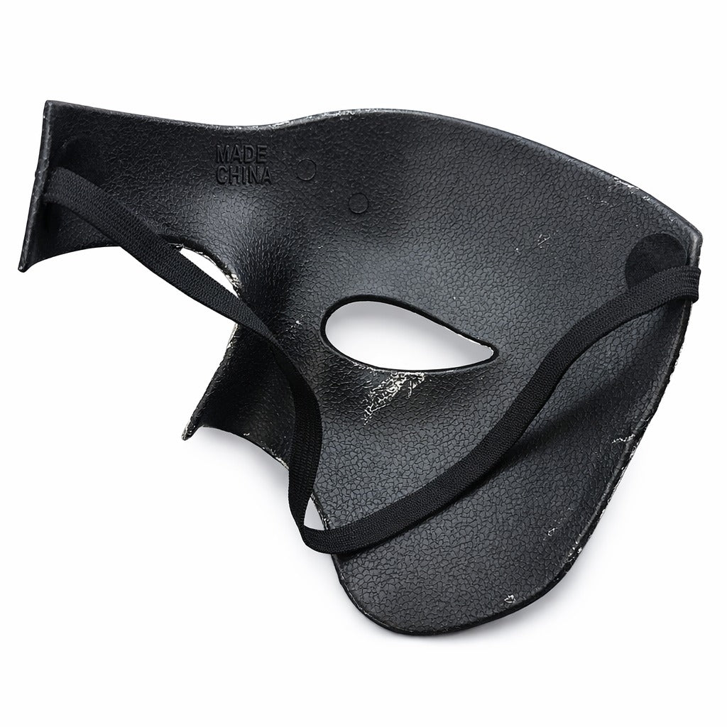 Siyah Yarım Erkek Maske – Phantom Parti & Balo Maskesi (5538) 3