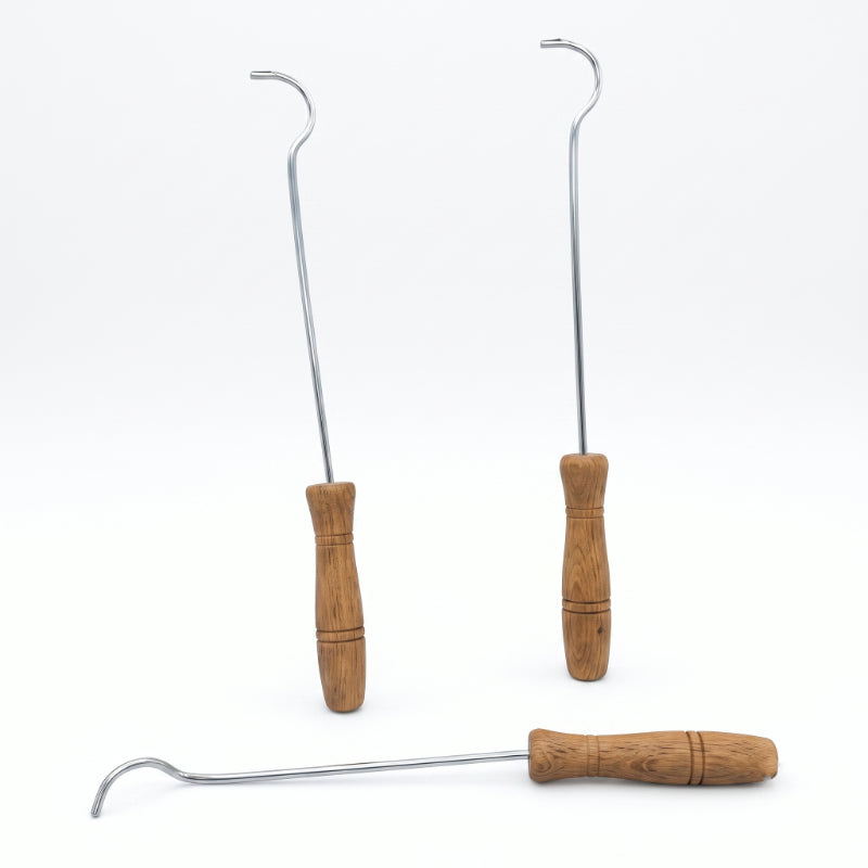 Metal Soba Kapak Açacağı - Ahşap Saplı - Güvenli Kullanım 1