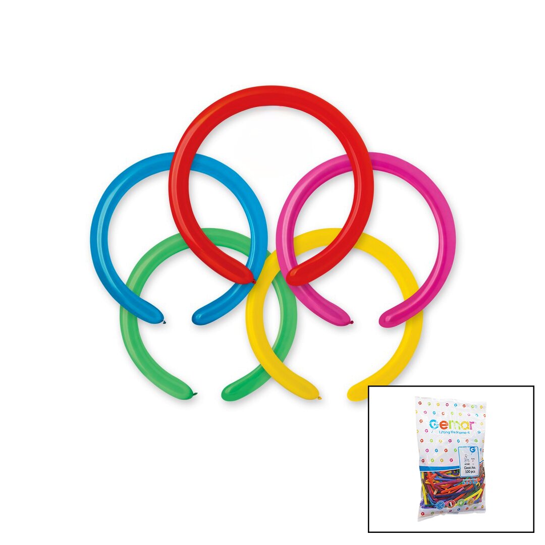 SOSİS UZUN BALON 2 İNÇ - 5CM - 100PCS (5538) 1