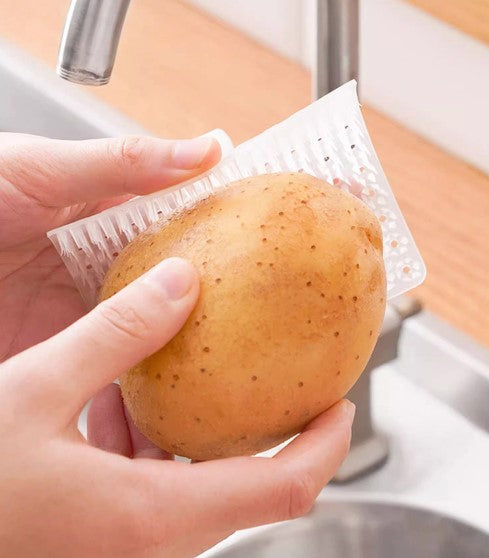 Çok Amaçlı Sebze ve Meyve Temizleme Patates Soyma Fırçası 1