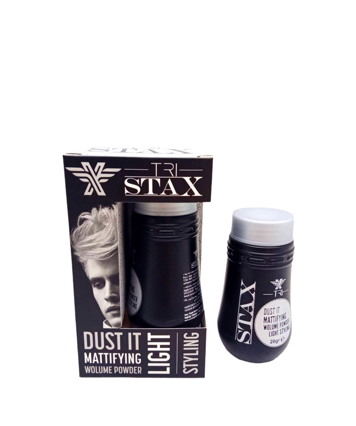 STAX WAX LIGHT PUDRA SİYAH KUTU SAÇ ŞEKİLLENDİRİCİ 20GR (5538) 1