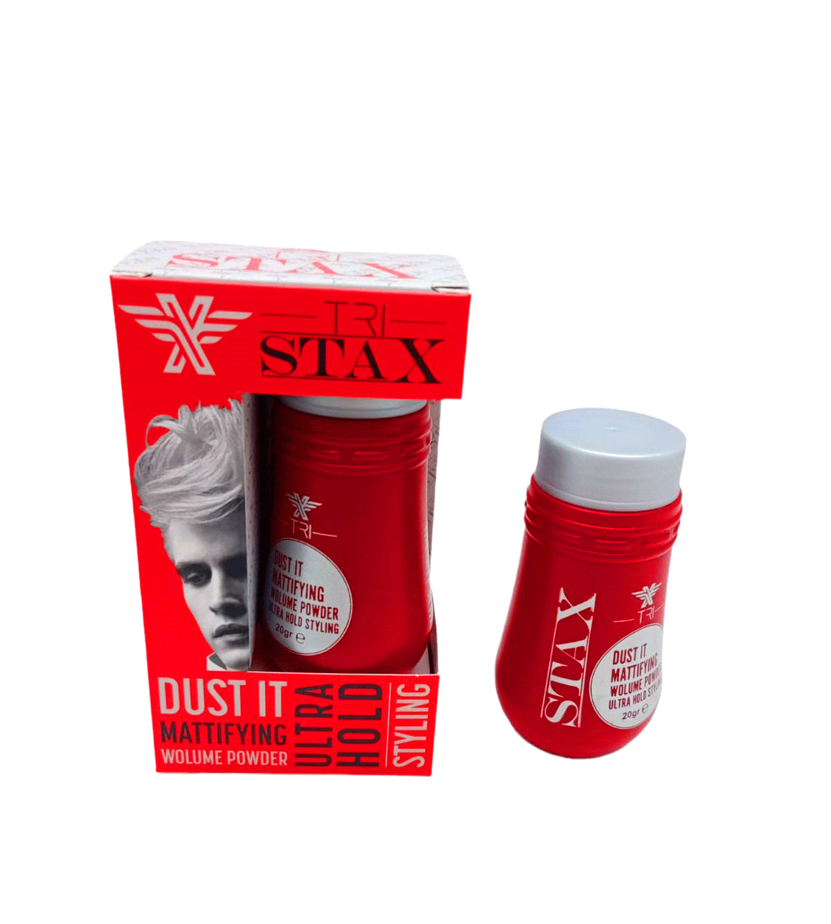 STAX WAX ULTRA HOLD PUDRA KIRMIZI KUTU SAÇ ŞEKİLLENDİRİCİ 20GR (5538) 1