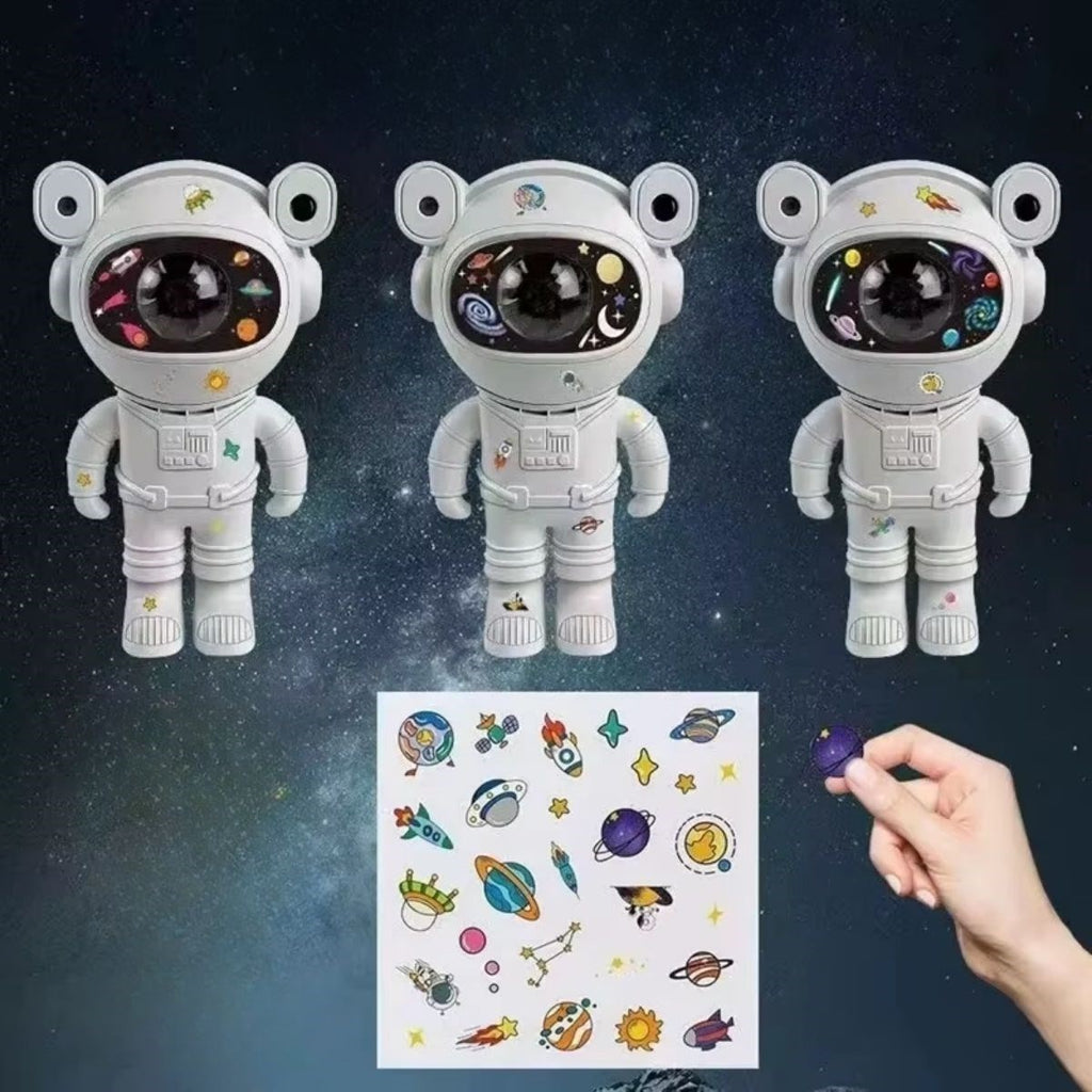Stickerlı ,Kumandalı ASTRONOT Model Gece Lambası (5538) 2