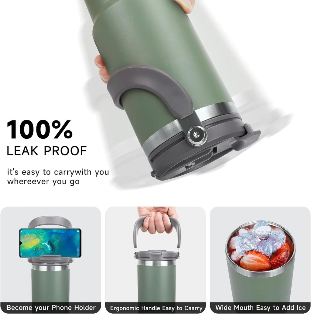 Termos 900 ML Pipetli Termos Bardak (5538) 5