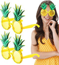Tropikal Hawaii Ananas Şekilli Parti Gözlüğü 9.5 x 14 cm (5538) 1