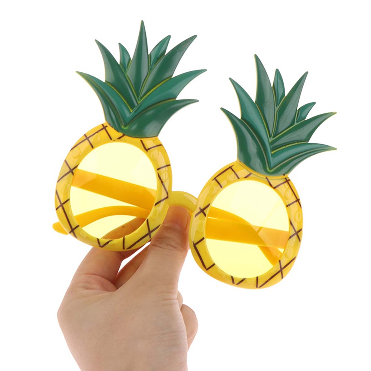 Tropikal Hawaii Ananas Şekilli Parti Gözlüğü 9.5 x 14 cm (5538) 2