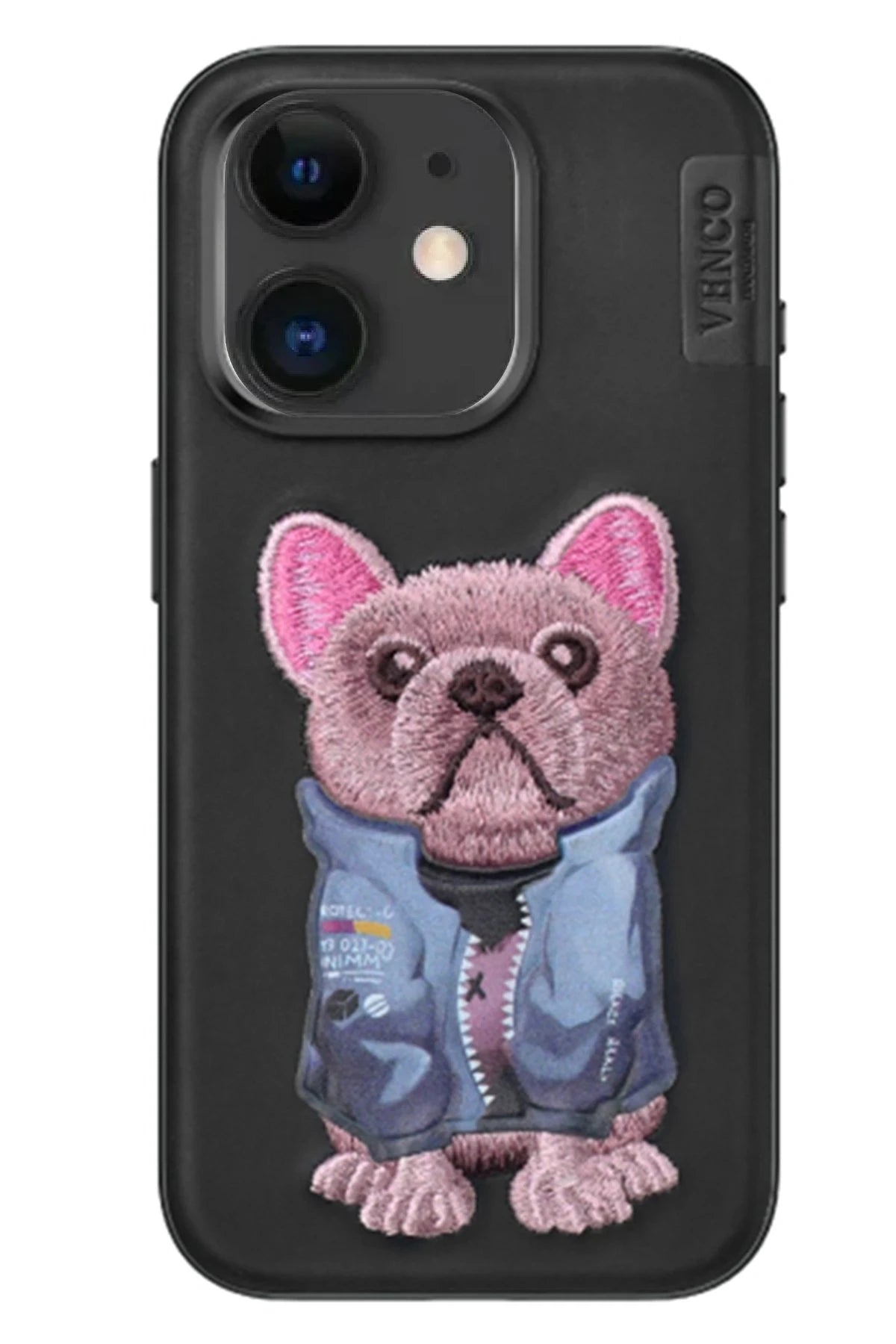 Venco Apple iPhone 11 Cute Desenli Kapak - Siyah 1