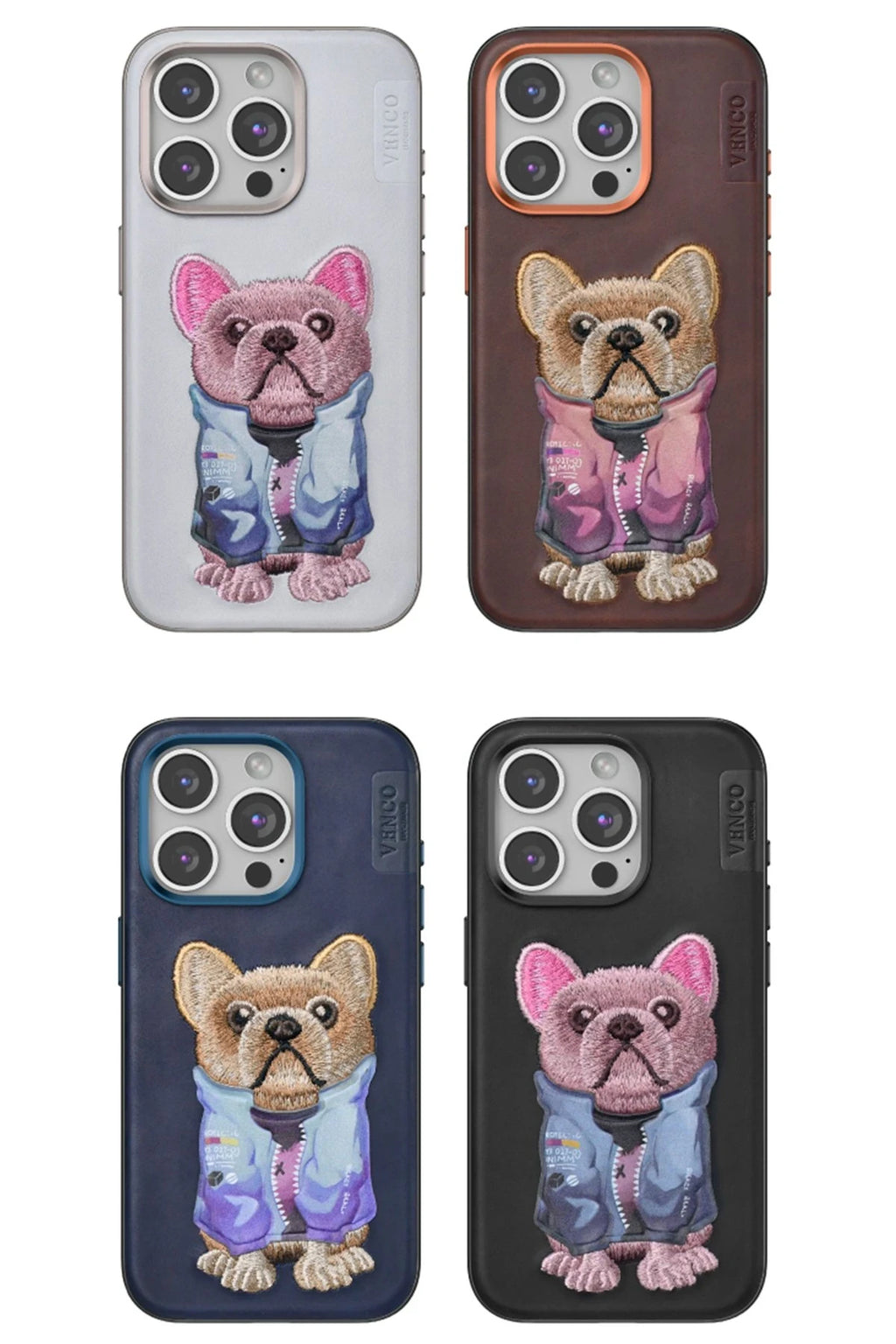 Venco Apple iPhone 11 Cute Desenli Kapak - Siyah 2