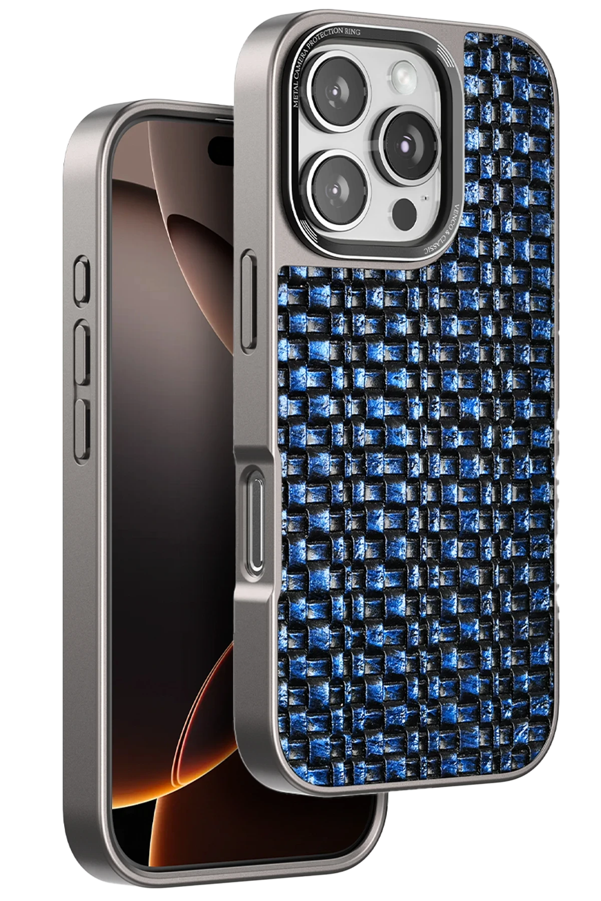 Venco Apple iPhone 16 Pro Brand Kapak - Lacivert 1