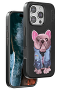 Venco Apple iPhone 16 Pro Max Cute Desenli Kapak - Siyah 1