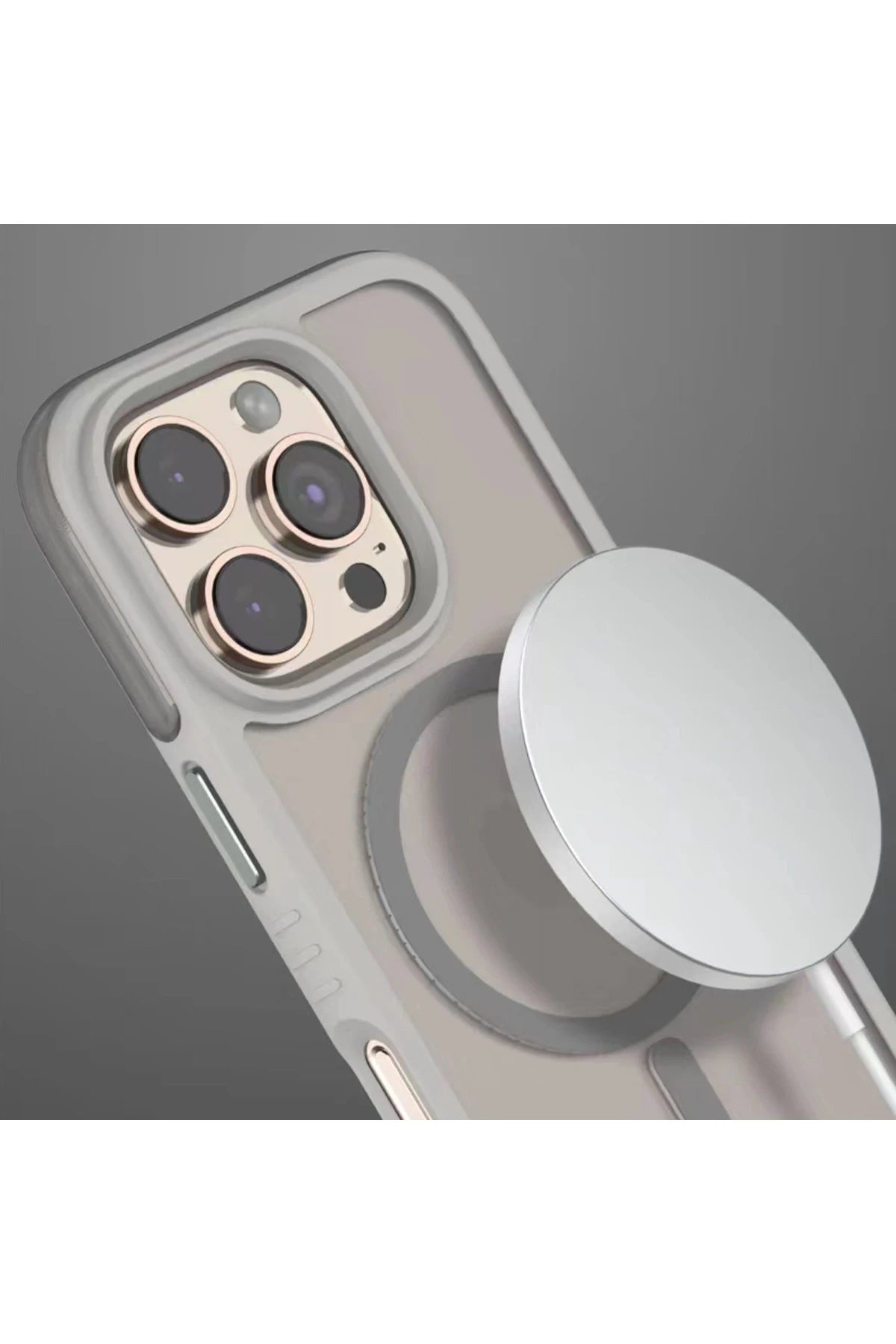 Venco Apple iPhone 16 Pro Max Orbit Magsafe Kapak - Titan Gri 2