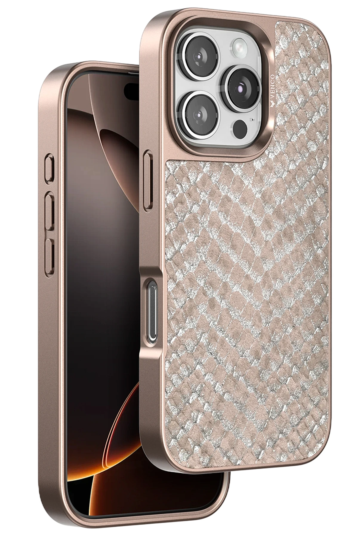 Venco Apple iPhone 16 Pro Max Viper Kapak - Titan Gri 1