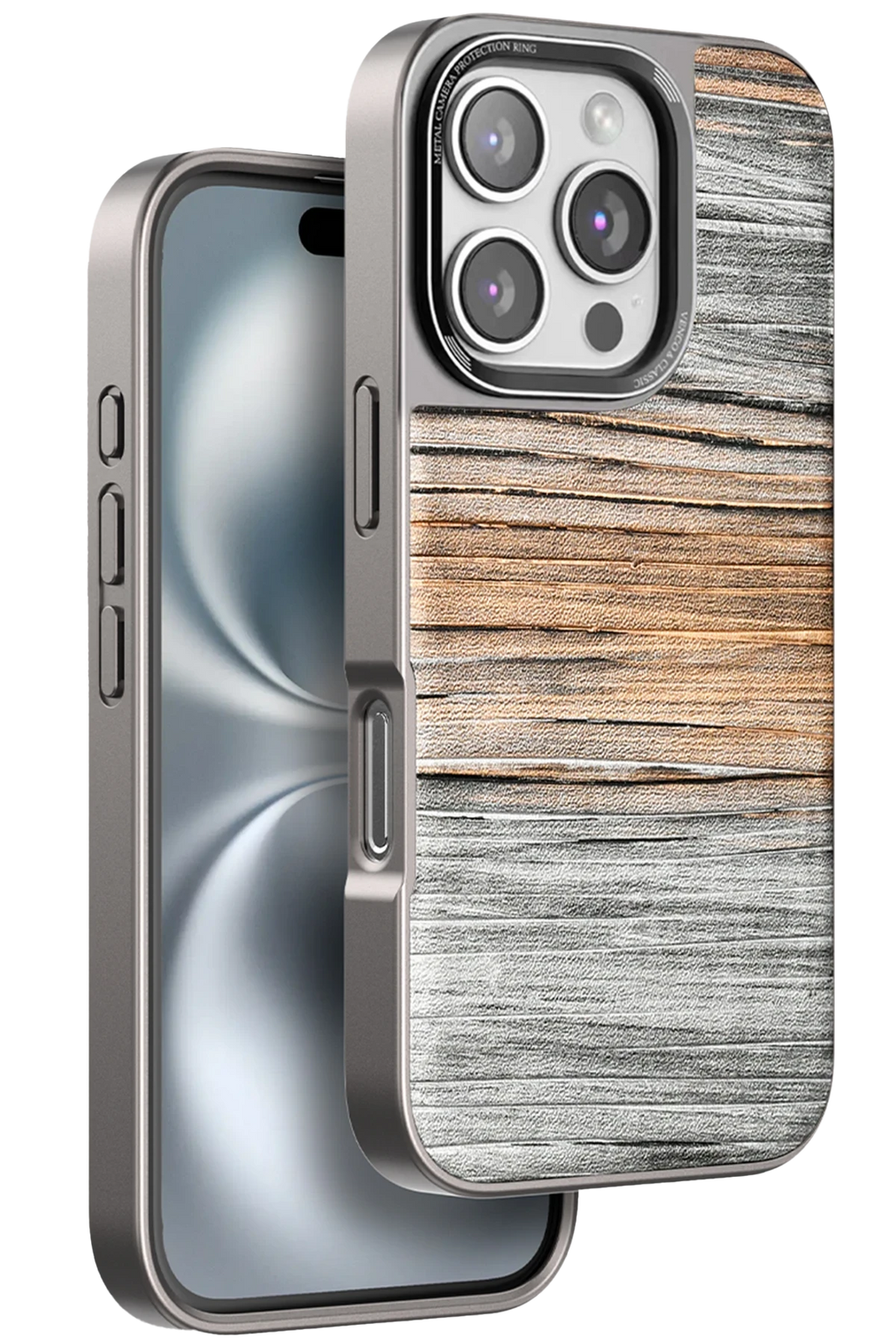 Venco Apple iPhone 16 Pro Wave Kapak - Sarı 1
