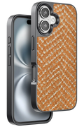 Venco Apple iPhone 16 Viper Kapak - Kahverengi 1