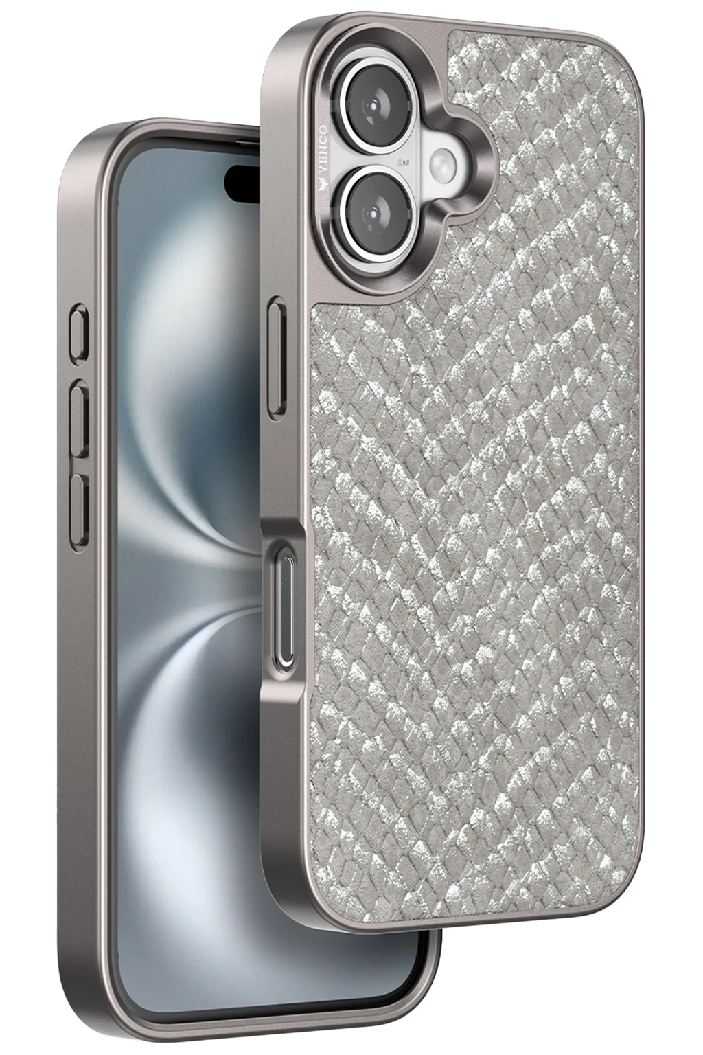 Venco Apple iPhone 16 Viper Kapak - Titan Gri 1