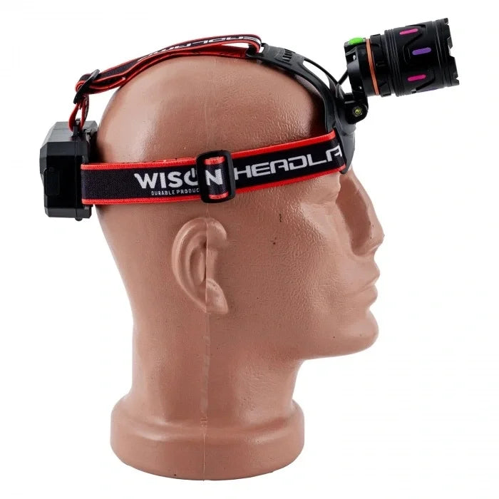 WISON Şarj Edilebilir Kafa Lambası - Wison - 1800 Lümen - 25 Watt WS-2065 (5538) 4
