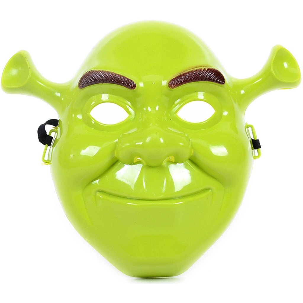 Yeşil Shrek Maskesi 21x25 cm (5538) 1