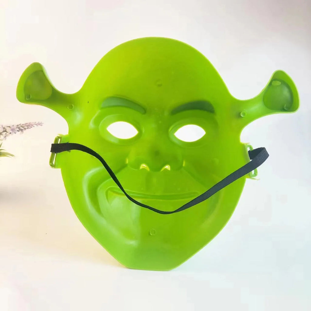 Yeşil Shrek Maskesi 21x25 cm (5538) 4