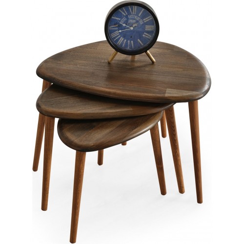 Doğal Ahşap Zigon Sehpa Doğal Ahşap Zigon Sehpa