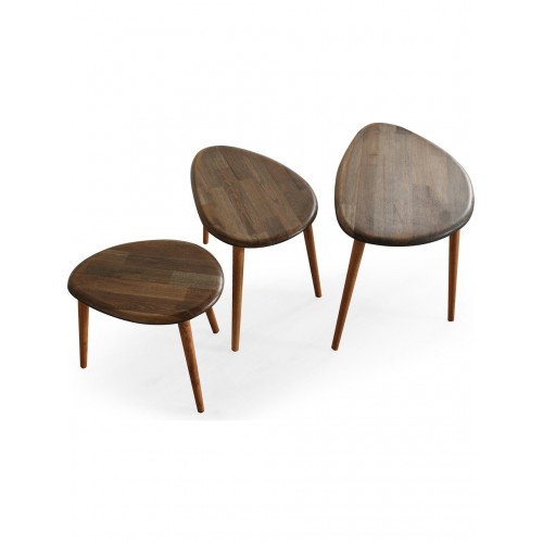 Doğal Ahşap Zigon Sehpa Doğal Ahşap Zigon Sehpa