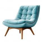 Tekli Turkuaz Koltuk