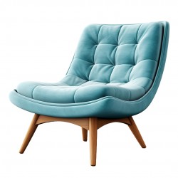 Tekli Turkuaz Koltuk